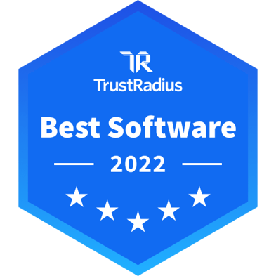 TrustRadius Best Software 2022 Badge