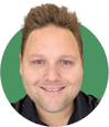 Headshot of Andrew Stanbridge, VP of Product