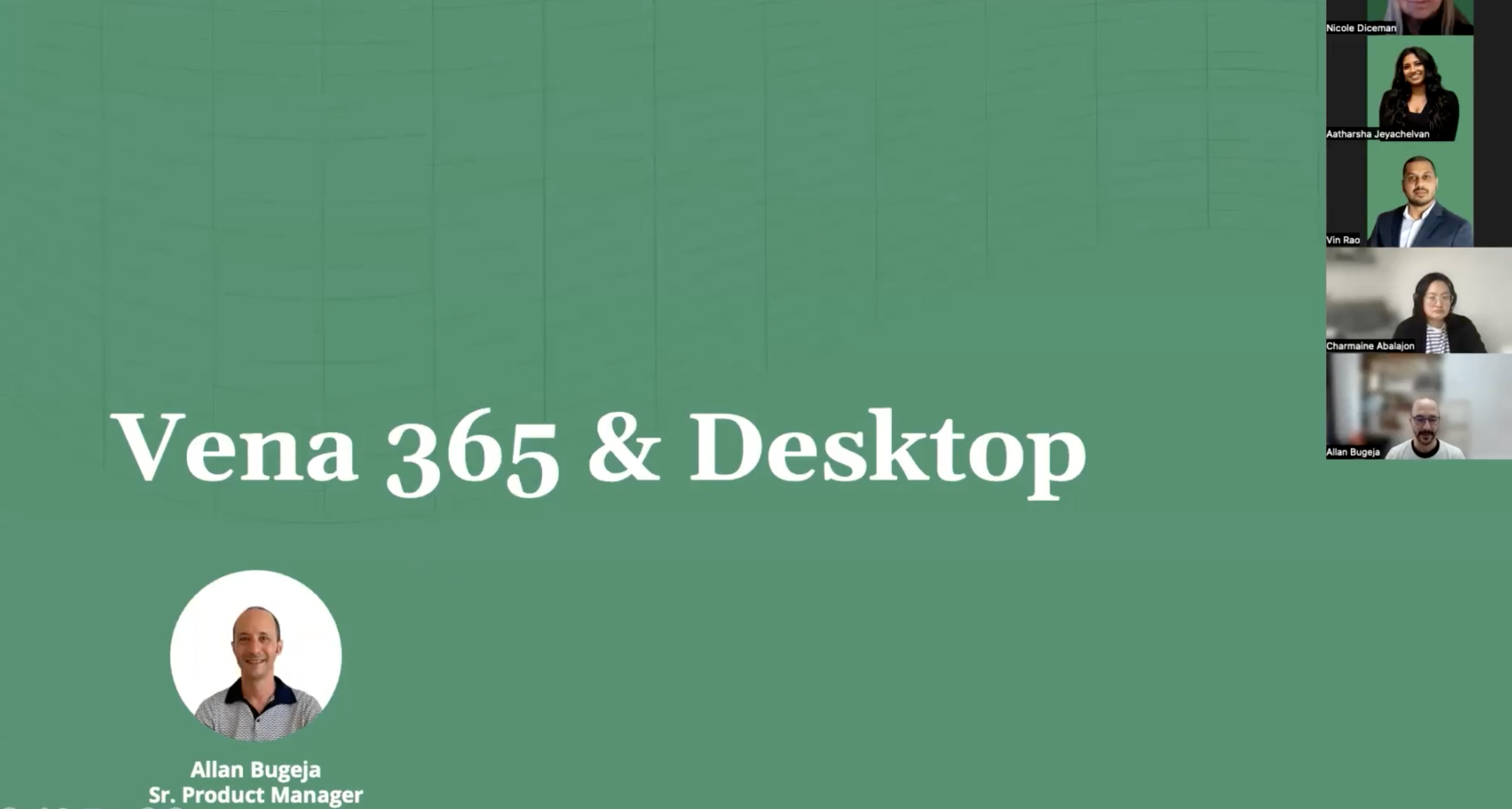 Thumbnail image for vena 365 and desktop