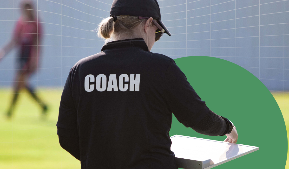 Image of a female coach