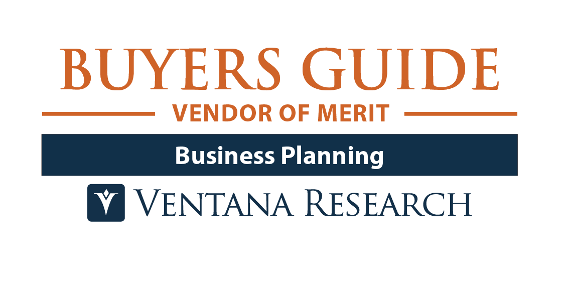 Buyers Guide Vendor of Merit for business planning award badge