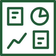 financial dashboard icon
