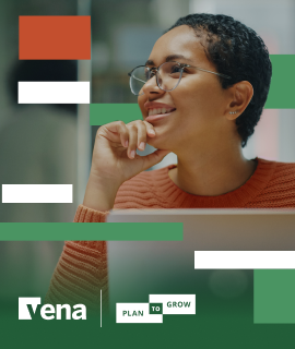 Plan To Grow logo and Vena logo
