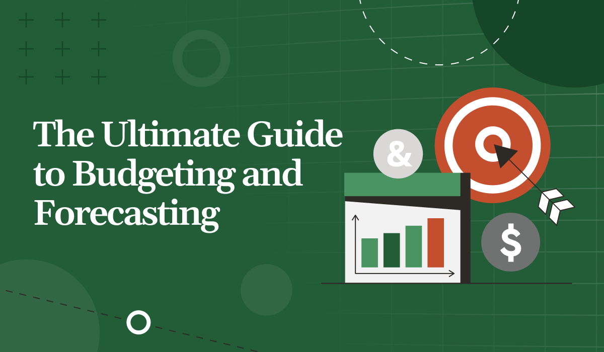 Animated graph and target with blog title: 