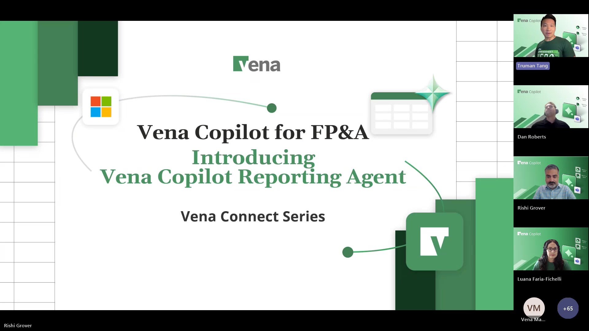 Vena Copilot Reporting Agent and Microsoft Teams