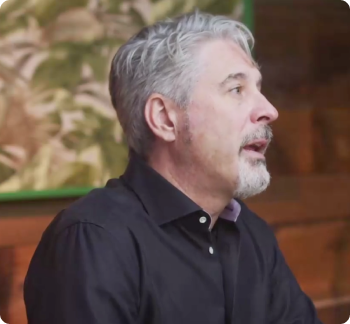 Side profile of Vena CFO Darrell Cox